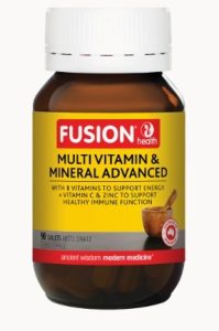 Fusion Multi-Vitamin & Mineral Advanced 90 Tablets