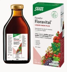 Floradix by Salus Floravital Liquid Iron Plus (500ml) - Gr8 Health