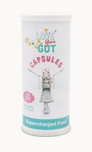 Supercharged Food Love Your Gut Capsules (Diatomaceous Earth, 120) - Gr8 Health